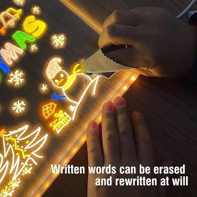 الصبورة المضيئة المقاس الكبير